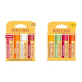 Burt's Bees Lip Balm Easter Basket Stuffers - Pink Grapefruit, Mango, Coconut & Pear, Pomegranate and Original Beeswax, Cucumber Mint, Watermelon & Sweet Mandarin Packs, 0.15 oz, 4 Tubes