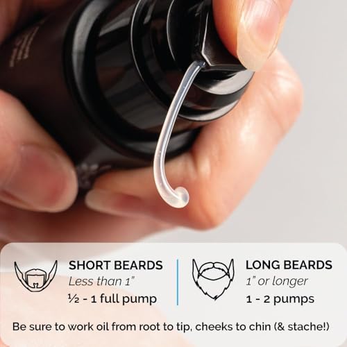 ZEUS Sandalwood Scented Beard Oil for Men 1.6 fl oz Natural Moisturizer