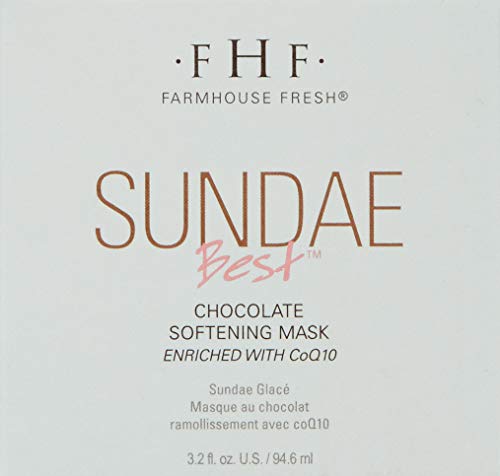 Farmhouse Fresh Sundae Best Hydrating Chocolate Facial Mask 3.2oz - Natural Skin Nourishment