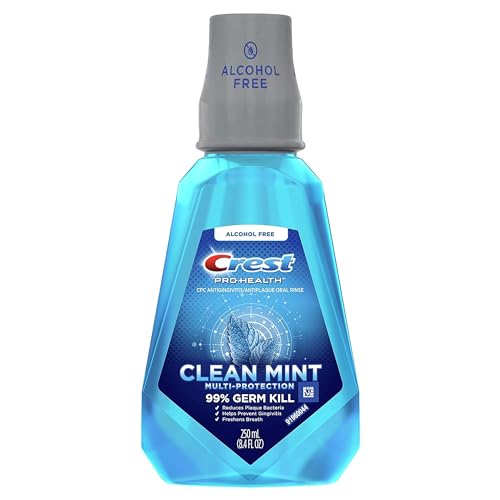 Crest Pro-Health Mouthwash Refreshing Clean Mint 250mL Pack of 3