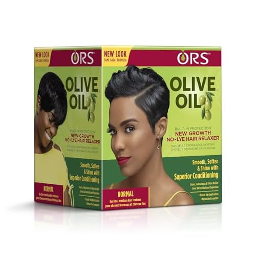 ORS Olive Oil Built In Protection New Growth No-Lye Hair Relaxer Normal Strength