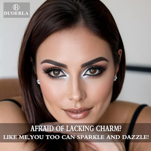 Wispy Cat Eye Magnetic Eyelashes 10 Pairs with Magnetic Liner Kit, Reusable & Easy to Apply