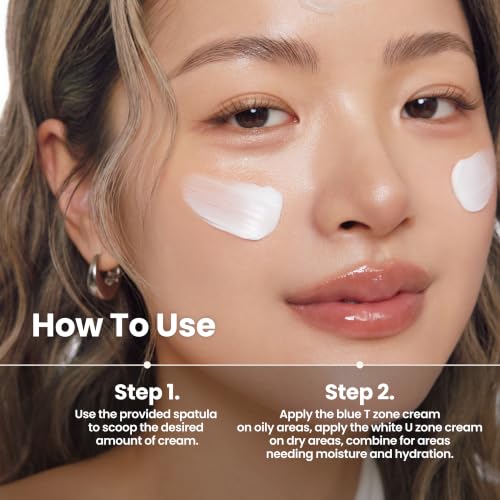 Moisturizing Face Cream Duo with Heartleaf and Ceramides for Redness Relief