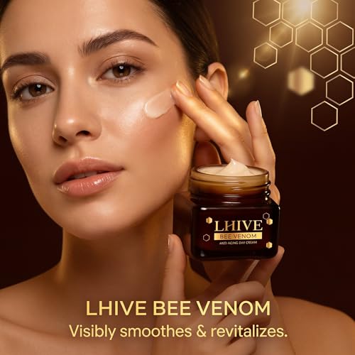 Bee Venom Face & Neck Cream - Anti-Aging Moisturizer with Manuka Honey & Squalane, 1.7 oz