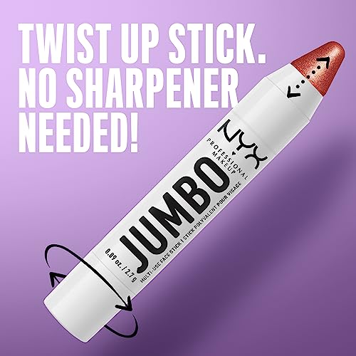 NYX PROFESSIONAL MAKEUP, Jumbo Multi-Use Face Highlighter Stick - Lemon Meringue
