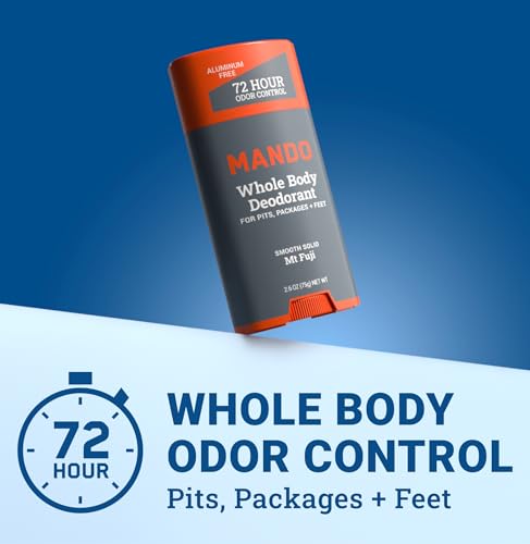 Mando Whole Body Deodorant & Cleansing Bar Bundle - Mt Fuji Variation