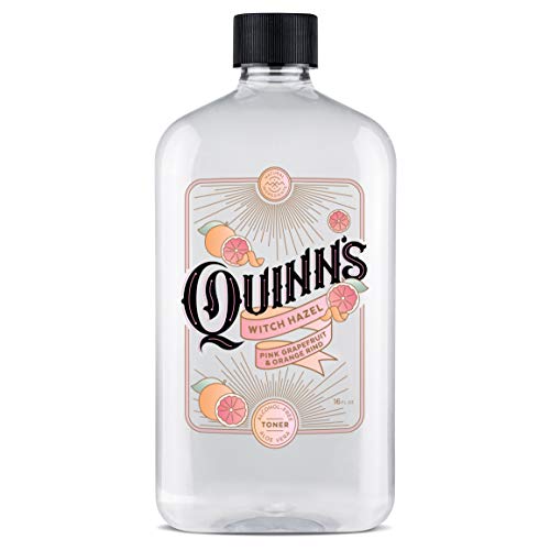 Quinn¡¯s Alcohol Free Witch Hazel with Aloe Vera 16 Ounce (Pink Grapefruit and Orange Rind)