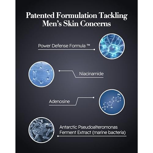 Isa Knox Age Focus Homme (All-in-one Essence, 4.1fl oz) - Refreshing and Moisturizing All-in-One Moisturizer, Protective Barrier Men's Skin Care with Niacinamide | Korean Skincare