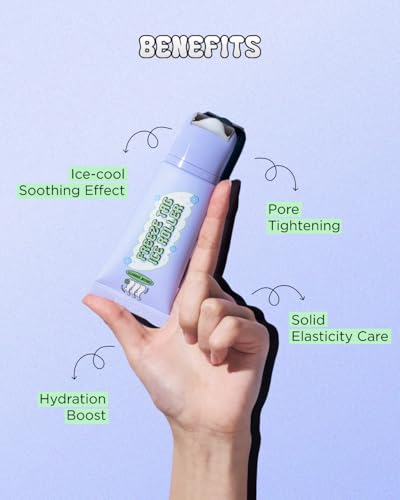 Ice Roller for Face Cooling Gua Sha Depuffing & Pore Tightening