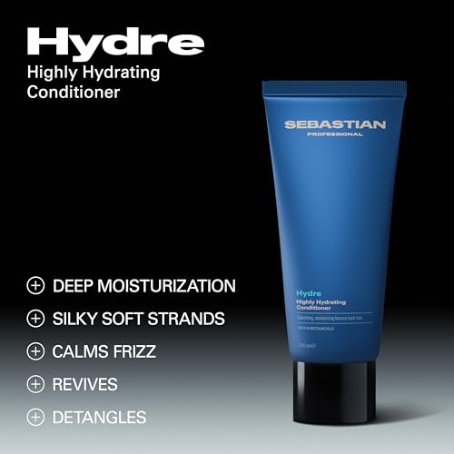 Sebastian Professional Drench Hydrating Shampoo and Conditioner Duo Set for Dry Hair