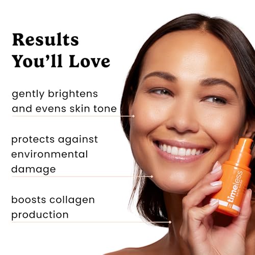 Vitamin C E Ferulic Acid Face Serum 1.7 Fl Oz - Brightening & Skin Support - Vegan