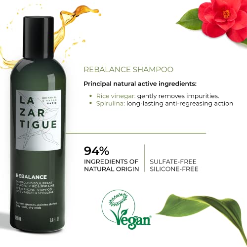 Balancing Shampoo for Oily Roots & Dry Ends - Hydrating Hair Cleanser