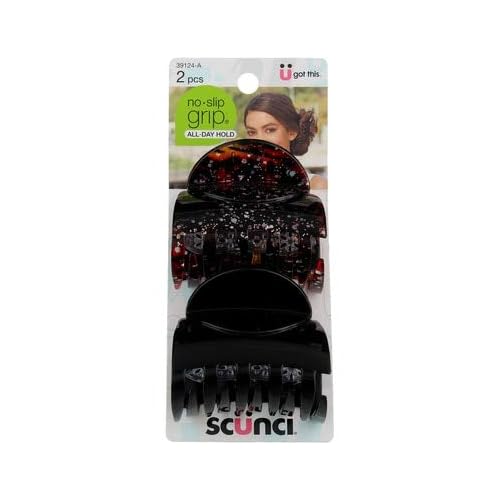 Scunci No Slip Grip Clips, 2.08 Ounce