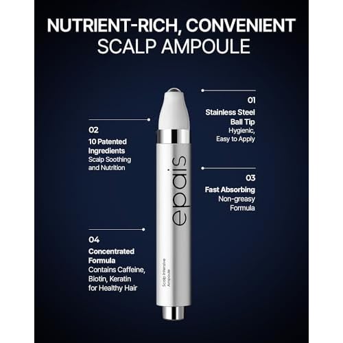 EPAIS Eyelash Growth Serum + Scalp Ampoule Bundle, Boosting Care for both Lashes and Scalp