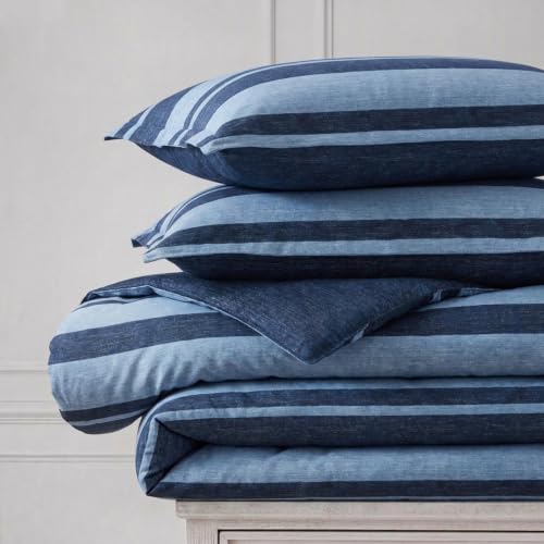 Twin XL Comforter Set with Matching Sham - Longpoint Blue Nautica Bedding