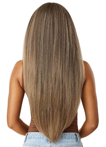Outre Melted Hairline Kinky Soft Edges - Jet Black 1 - Pre-Plucked Lace Wig