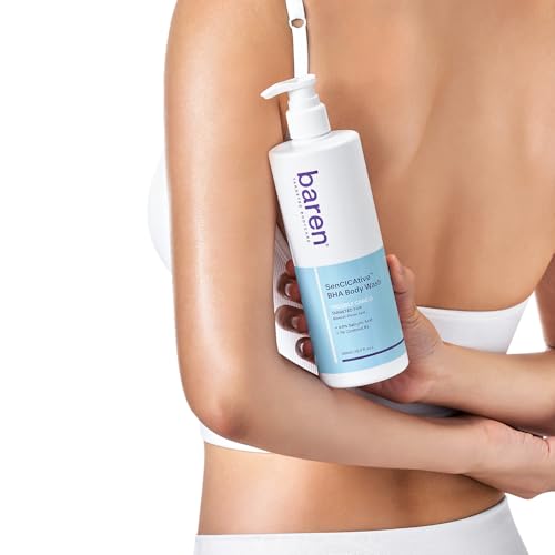 Baren Salicylic Acid Body Wash - Sensitive Skin Korean Cleanser 16.9oz - Variation 1