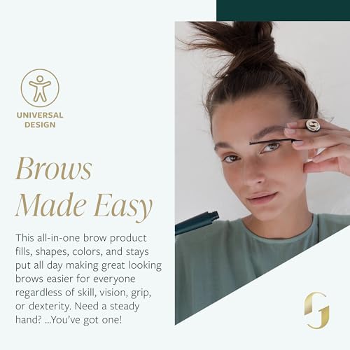 Guide Beauty Brow Moment Dark Brow Gel, 3-in-1 Eyebrow Shaping & Setting