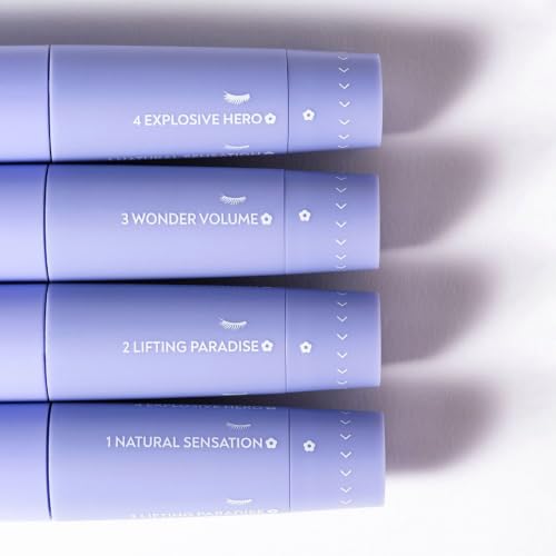 4-in-1 Waterproof Mascara - High Pigmentation & Volume - Ultra Black - 0.4 oz - Variation 01 Ultra Black