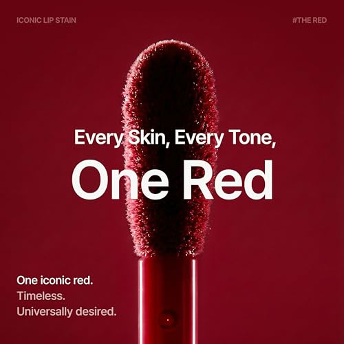 Long Lasting Red Lip Stain with Hydrating Hyaluronic Acid - Smooth, Precise Lip Tint