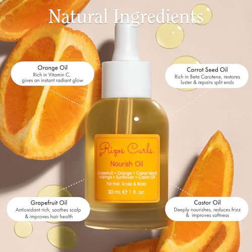 Rizos Curls Nourish Hair Oil – Strength & Frizz Control for All Hair Types