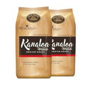 Gold Coffee Co. Kanaloa Blend Whole Bean Coffee 2lb Pack of 2 - Medium Roast