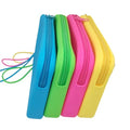 Rainbow Silicone Makeup and Travel Toiletry Pouch 4-Pack Waterproof Organizer