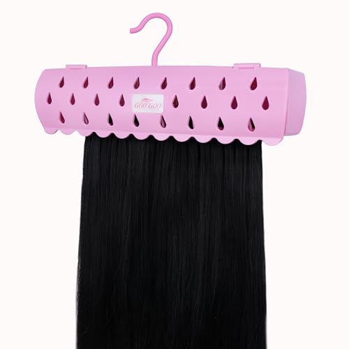 Hair Extension Holder Stand with 5 Installation Modes - Suction & Wall Mount