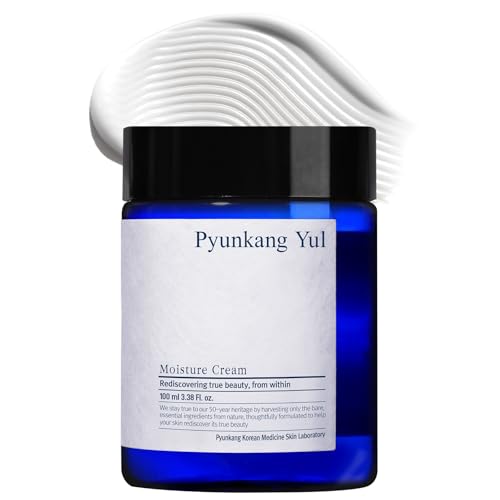 Pyunkang Yul Moisture Cream 3.3 Fl Oz - Natural Facial Moisturizer for Dry & Sensitive Skin