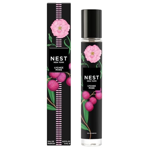 NEST New York Lychee Rose Eau de Parfum 0.27 Fl Oz - Vegan & Cruelty-Free