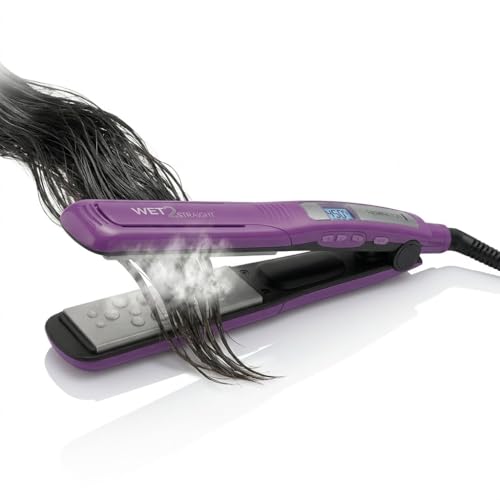 Remington Wet 2 Straight Hair Flat Iron 1-Inch Ceramic Tourmaline Straightener