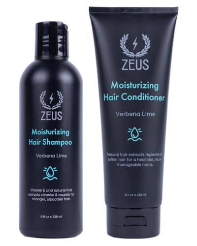 ZEUS Advanced Hair Wash for Men Combo Set with Vitamin E, Argan Oil & Fruit Extracts
