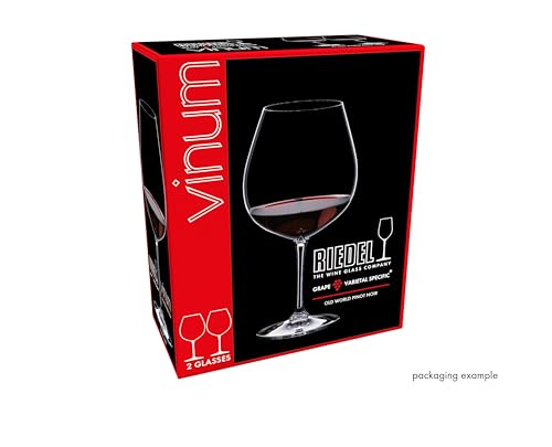 Riedel Vinum Pinot Noir Wine Glasses Set of 2 - Burgundy Red Variation