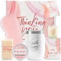 Rose Water Spa Gift Set for Women - 6pc Self Care Gifts, Birthday & Holiday Present