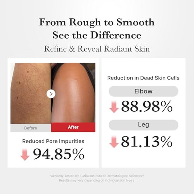 medicube Hypochlorous Acid Peel Shot Duo for Face & Body: Hypochlorous Acid Facial & Body Peel Shot | Exfoliating Serum Set with Rice Extract, Panthenol | Hydrating, Calming & Texture Refining Care