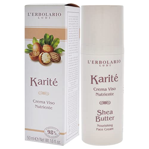L'Erbolario Face Cream with Lemon and Cucumber - Nourishing Face Cream - Face Cream with Protective and Elasticizing Properties - Cream for Dry and Delicate Skin - Cruelty Free Moisturizer - 1.6 oz