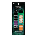 Dashing Diva Gloss Halloween Nail Strips - Bat Magic | UV Free, Long Lasting, Cute Halloween Gel Nail Stickers | Contains 32 Wraps, 1 Prep Pad, 1 File