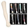 2MM Professional Silicone Tattoo Practice Arm - 1:1 Realistic Fake Skin, White Variation
