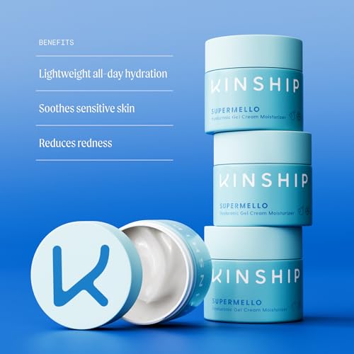 Kinship Supermello Hyaluronic Gel Moisturizer 1.75 oz for Sensitive Skin
