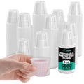 Case of 5000 Disposable Plastic Medicine Cups with Graduated Lines - 1 oz. for Pills & Liquid Dosing