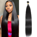16 Inch Human Hair Bundles - Brazilian Straight Virgin Hair, Thick Weft, Natural Color - Straight Bundle Variation