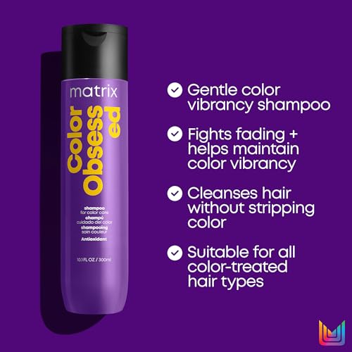 Matrix Color Obsessed Antioxidant Shampoo 10.1 Fl Oz - Color Treated Hair Care