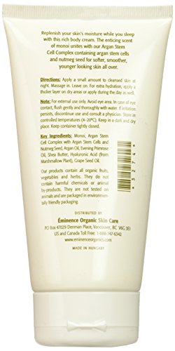 Eminence Monoi Night Body Cream 5 oz - Anti-Aging & Firming Unisex Night Moisturizer
