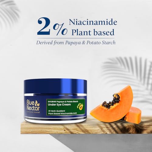 Gentle Under Eye Cream with Papaya & Potato for Hydration - All Skin Types