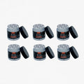 Gents Styptic Powder Vials with Sealed Top Stop Bleeding, First Aid Useful for Minor Cuts, Nosebleeds, Camping Safety Survival Kit (.18 oz) (6)