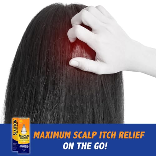 Scalpicin Max Strength Scalp Itch Treatment, 1.5 oz(Pack of 3)