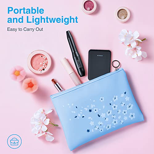 Portable Nail Drill with Power Bank Kit, Electric File for Acrylic Dip Gel and Natural Nails, Manicure Pedicure Drill Efile Tools with Drill Bits and Sanding Bands, Speed Control Power Cord, Black