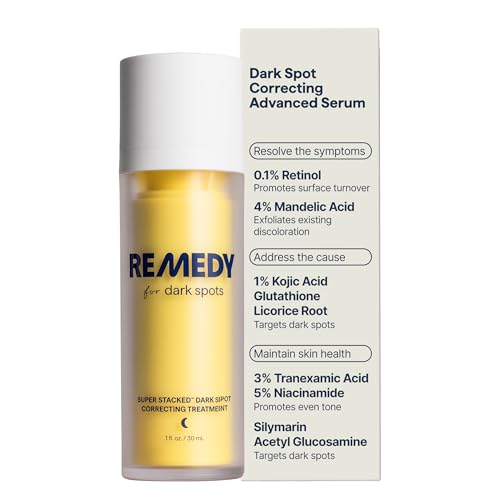 Dark Spot Correcting Serum with Retinol & Brightening Ingredients - Vegan & Cruelty-Free