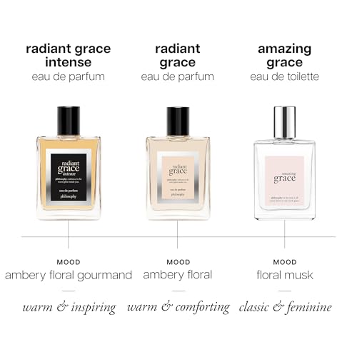 Philosophy Radiant Grace Eau de Parfum - Warm Floral Women's Perfume 2 Fl Oz