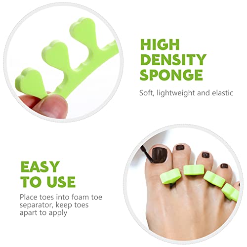 Foam Toe Separators 200 Pairs for Pedicure Nail Art & Foot Care